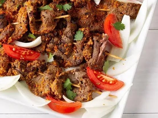 Suya (Cow  Goat Meat)