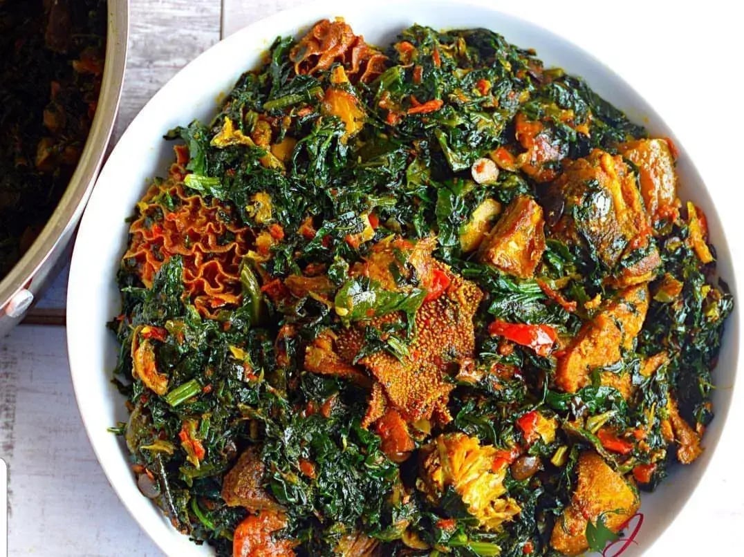 Vegetable Soup (Efo-Riro)